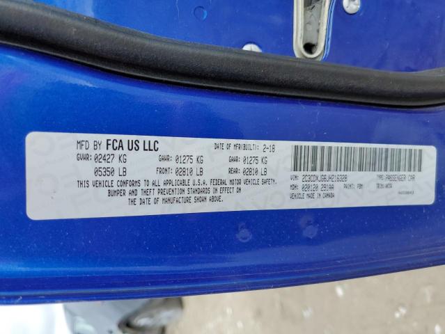 2C3CDXJG6JH216328 Dodge CHARGER GT