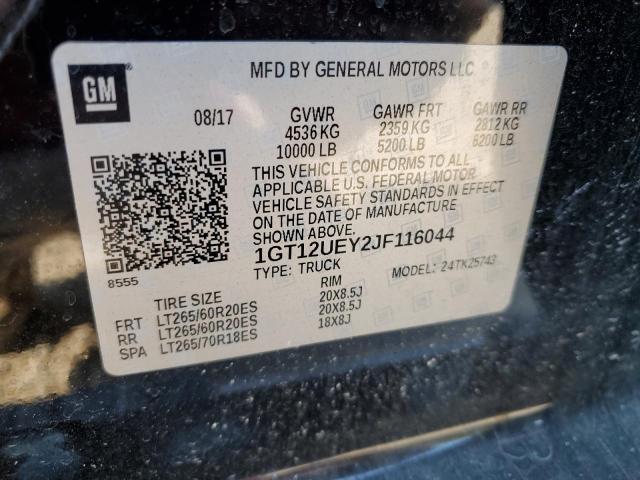 1GT12UEY2JF116044 GMC Sierra K2500 Denali