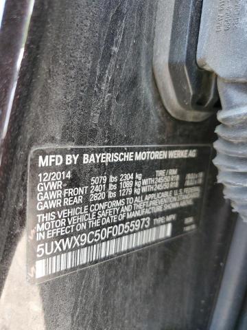 5UXWX9C50F0D55973 BMW X3 Xdrive28i