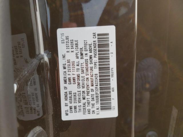 19UUB2F32FA020439 Acura TLX