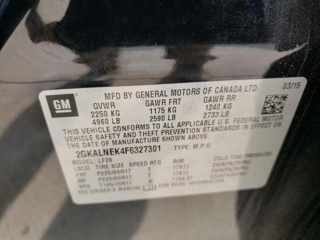 2GKALNEK4F6327301 GMC TERRAIN SL
