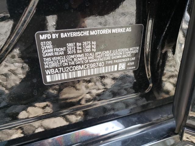 WBA7U2C08MCE98740 BMW 750 Xi