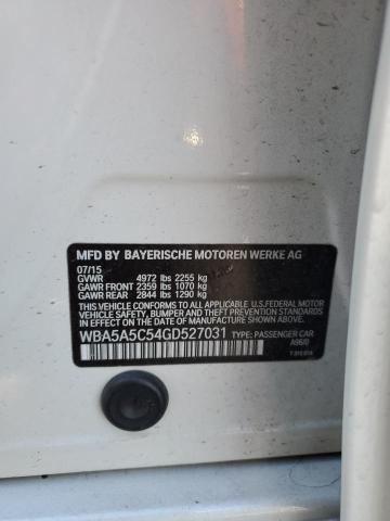 WBA5A5C54GD527031 BMW 528 I