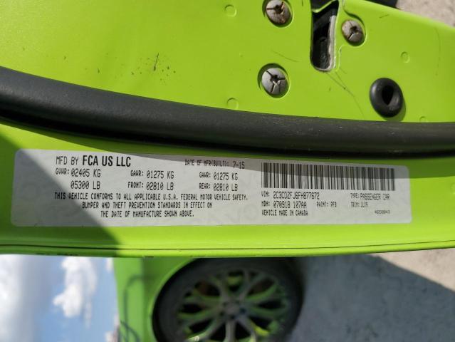 2C3CDZFJ6FH877672 Dodge Challenger R/t Scat Pack