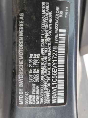 WBAVL1C56EVY17278 BMW X1 Xdrive28i