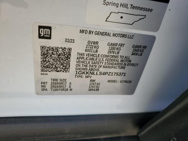1GKKNLLS4PZ175371 GMC Acadia At4