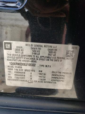 1GKKRNED6EJ106322 GMC ACADIA SLE
