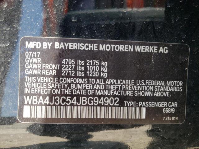 WBA4J3C54JBG94902 BMW 430xi Gran Coupe