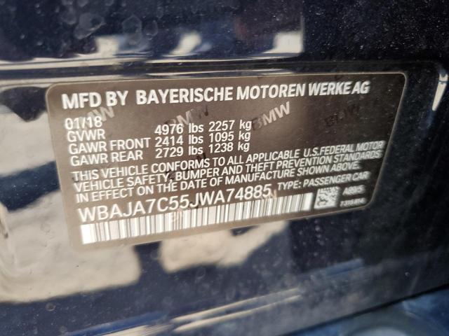 WBAJA7C55JWA74885 BMW 530 XI