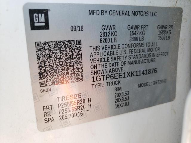 1GTP6EE1XK1141876 GMC Canyon Denali