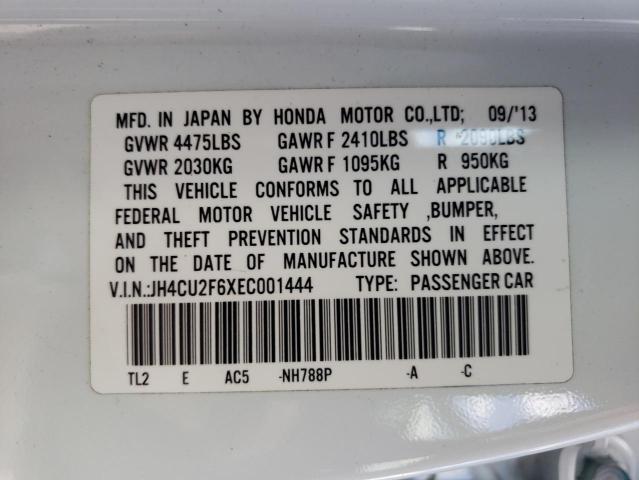 JH4CU2F6XEC001444 Acura Tsx Tech