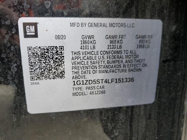 1G1ZD5ST4LF151336 Chevrolet MALIBU LT