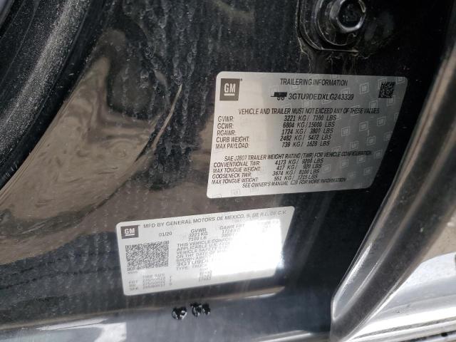 3GTU9DEDXLG243339 GMC Sierra K1500 Slt