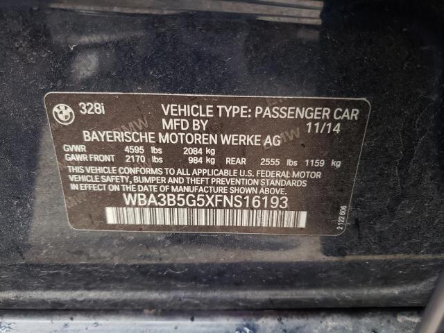 WBA3B5G5XFNS16193 BMW 328 Xi Sulev