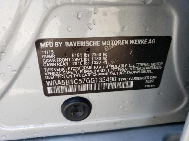 WBA5B1C57GG133480 BMW 535 I