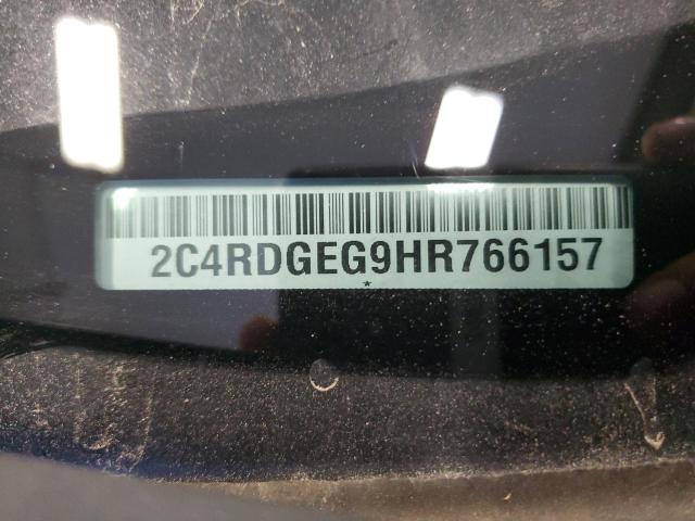 2C4RDGEG9HR766157 Dodge Grand Caravan Gt