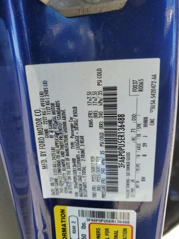 3FA6P0PU5ER136488 Ford Fusion Se Phev