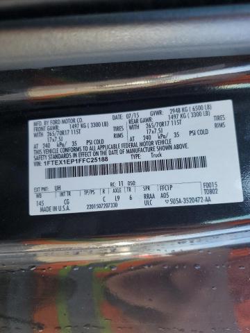 1FTEX1EP1FFC25188 Ford F150 Super Cab