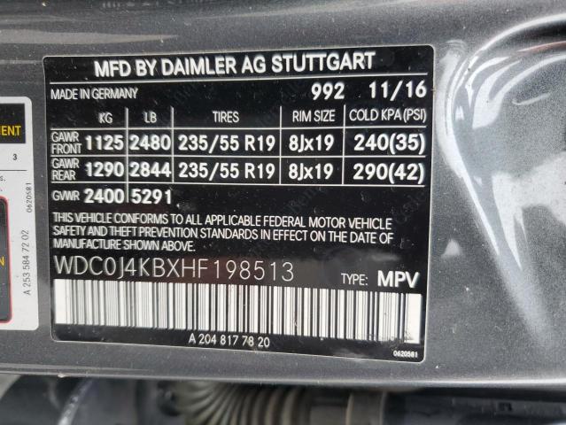 WDC0J4KBXHF198513 Mercedes-Benz Glc Coupe 300 4matic