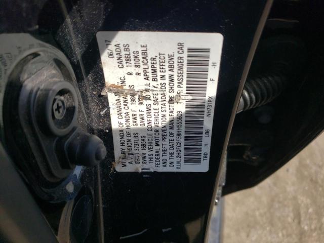 2HGFC2F58HH555609 Honda Civic Lx