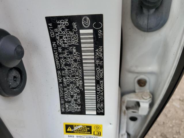 JTHBK1GG6E2117877 Lexus ES 350