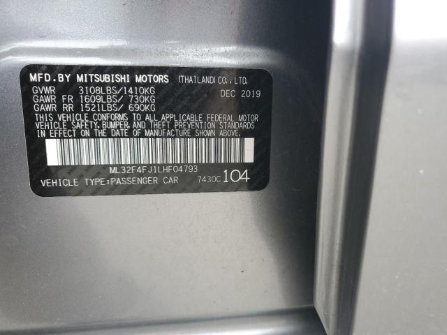 ML32F4FJ1LHF04793 Mitsubishi Mirage G4 Se