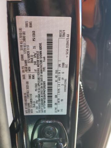 1FTFW1E8XPKF20265 Ford F150 SUPER