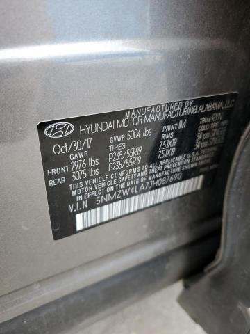 5NMZW4LA7JH087690 Hyundai SANTA FE SPORT