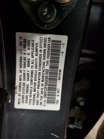 19XFC2F53GE051932 Honda Civic Lx