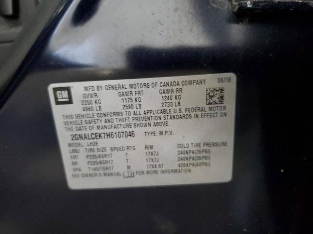 2GNALCEK7H6107046 Chevrolet EQUINOX LT