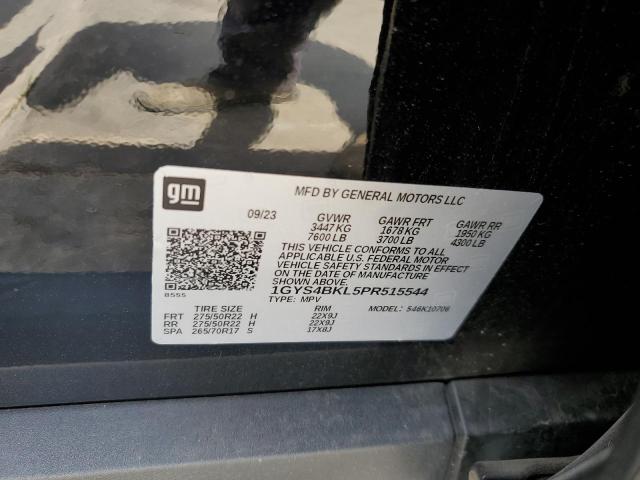 1GYS4BKL5PR515544 Cadillac Escalade Premium Luxury