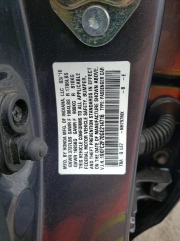 19XFC2F70GE214716 Honda CIVIC EX