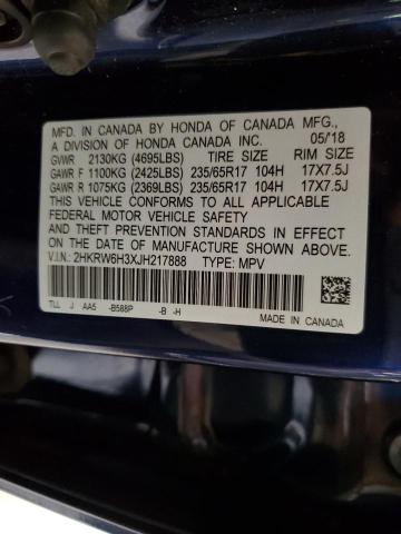 2HKRW6H3XJH217888 Honda CR-V LX
