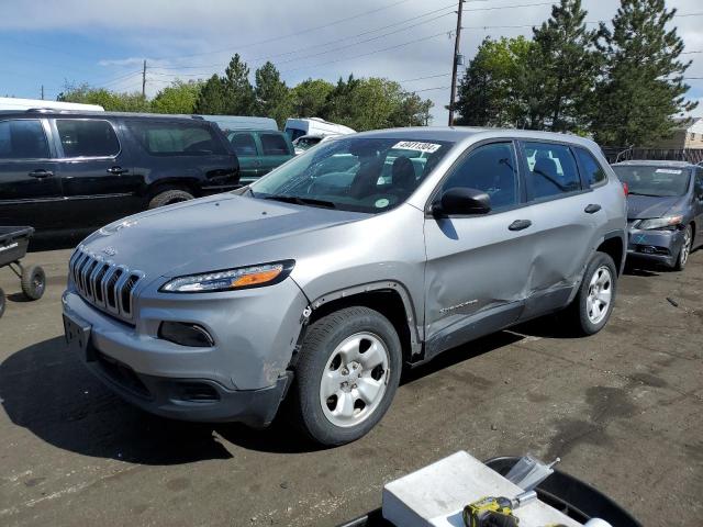 Auction sale of the 2015 Jeep Cherokee Sport, vin: 1C4PJMAB6FW651383, lot number: 49411304