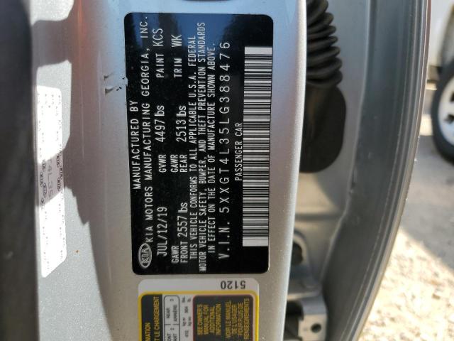 5XXGT4L35LG388476 KIA Optima Lx