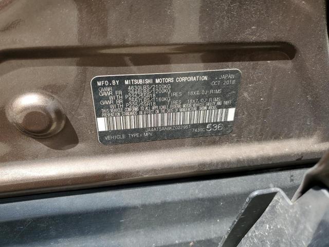 JA4AT5AA6KZ022951 Mitsubishi Eclipse Cross Se