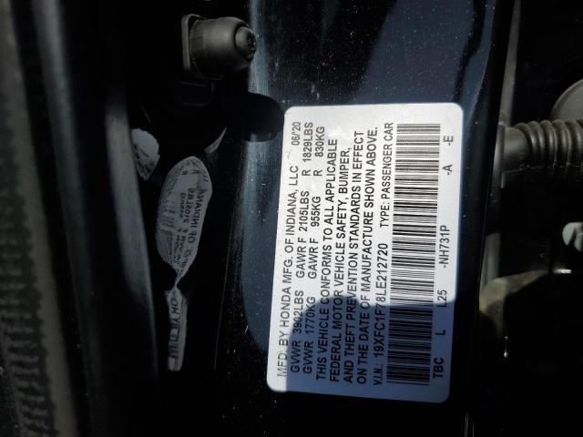 19XFC1F78LE212720 Honda CIVIC EXL