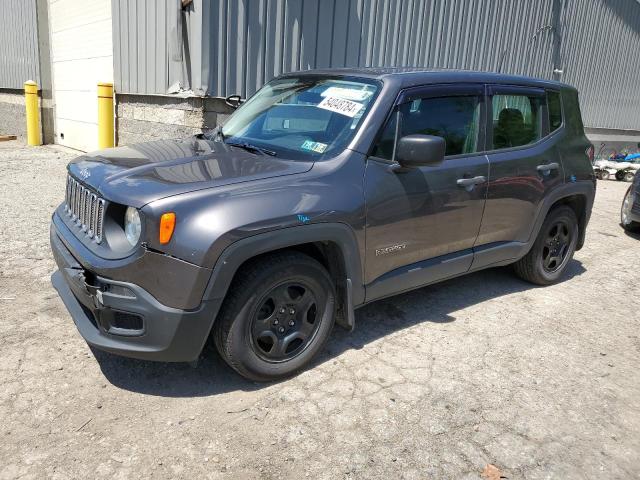 2017 Jeep Renegade Sport მანქანა იყიდება აუქციონზე, vin: ZACCJAABXHPF43085, აუქციონის ნომერი: 54048784