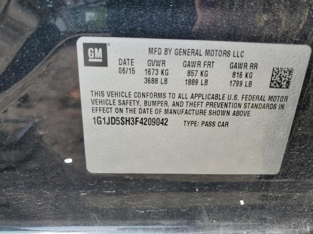 1G1JD5SH3F4209042 Chevrolet SONIC LT