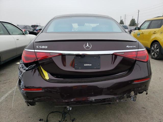 W1K6G7GBXMA043806 Mercedes-Benz S 580 4matic