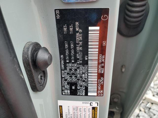 JTELU5JR8M5870062 Toyota 4runner Ve