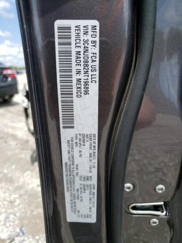 3C4NJDBB2NT196896 Jeep Compass Latitude