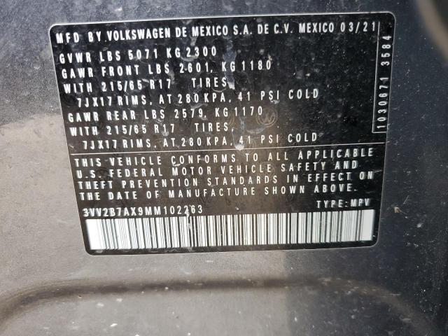 3VV2B7AX9MM102263 Volkswagen 117