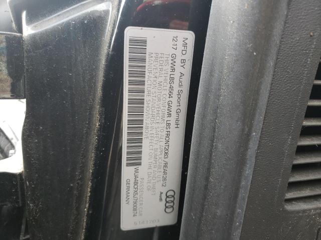 WUA4BCFX5J7900874 Audi R8 Spyder Plus