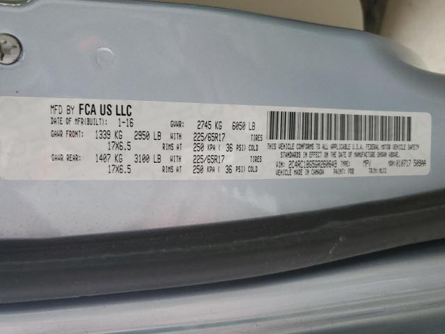 2C4RC1BG5GR260649 Chrysler Town & Country Touring