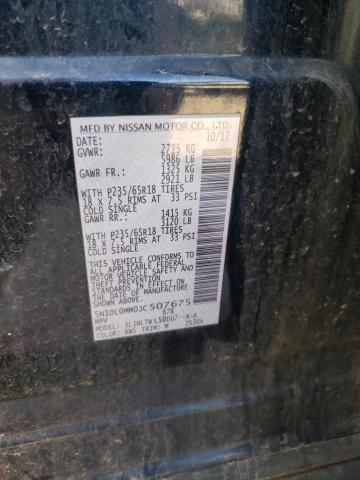 5N1DL0MM0JC507675 Infiniti QX60