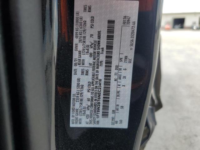 1FT8W2BT6NEC23416 Ford F250 Super Duty