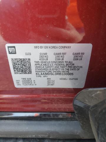 KL4AMDSL0RB100005 Buick Encore Gx Sport Touring