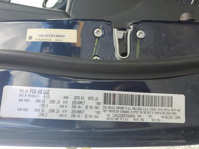 1C4NJDEB3FD409454 Jeep Compass Latitude