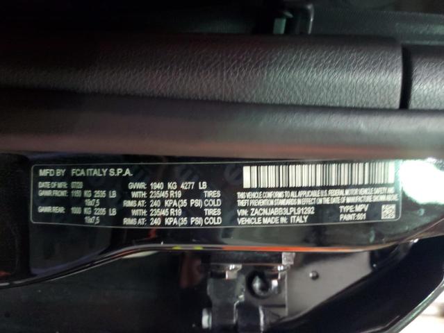 ZACNJABB3LPL91292 Jeep Renegade Latitude
